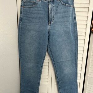 Express SLIM 10R Superhighrise Blue Denim Jeans